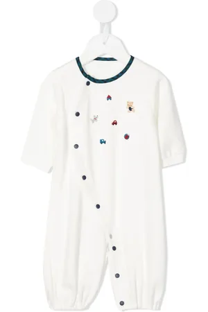 Familiar Pyjama mit Logo-Stickerei