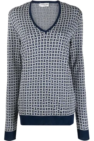 Hermès 1960 Top aus H-Jaquard