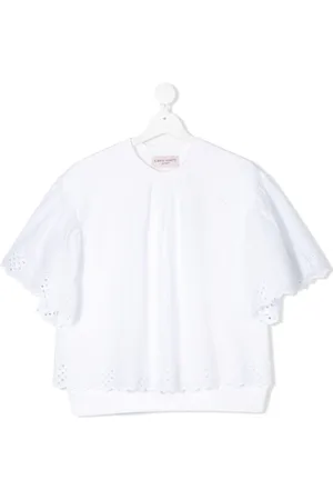 Alberta Ferretti TEEN Bluse mit Spitzendetails