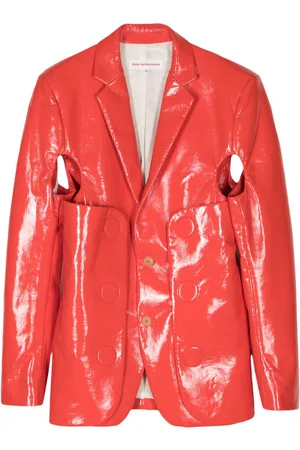 WALTER VAN BEIRENDONCK Star Sakko mit Cut-Outs