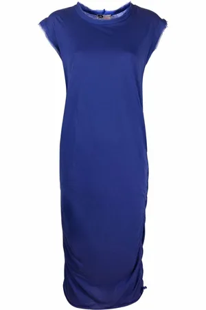 Lanvin Midikleid mit gerafften Details