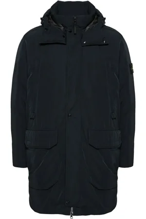 Stone Island Kapuzenjacke mit Kompass-Patch