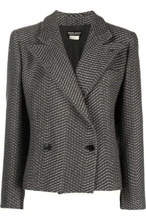 Giorgio Armani 1990 Doppelreihige Jacke