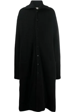 YOHJI YAMAMOTO Fein gestrickter Mantel