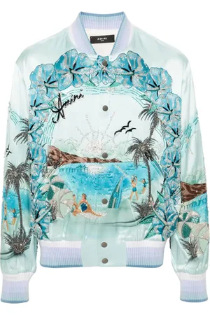 AMIRI Paradise Bomberjacke mit Perlen