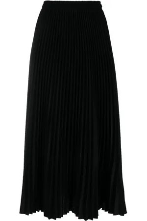 ERMANNO SCERVINO High-Waist-Midirock mit Falten