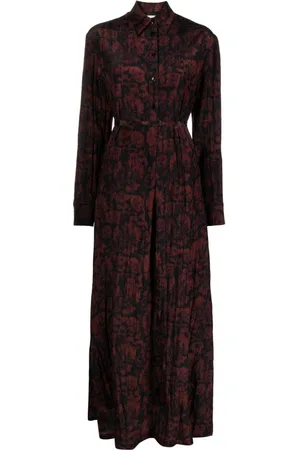 CHRISTIAN WIJNANTS Deny Maxikleid mit Print