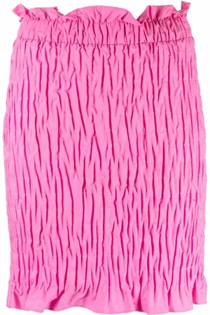 Msgm Minirock mit geraffter Wirkung
