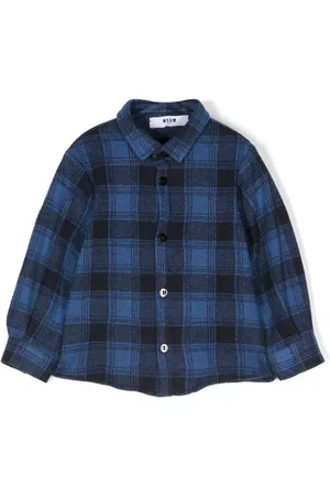 Msgm Hemd mit Schottenkaro