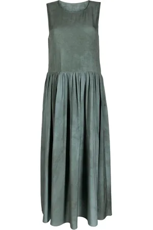 UMA WANG Midikleid in Distressed-Optik