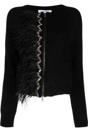 DICE KAYEK Cardigan mit Kristallen