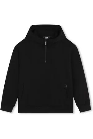 Karl Lagerfeld Kapuzenjacke mit Logo-Prägung