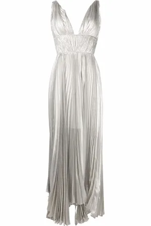 MARIA LUCIA HOHAN Trägerkleid mit V-Ausschnitt