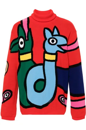 WALTER VAN BEIRENDONCK Viper Pullover aus Wolle