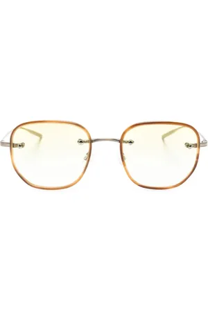 Barton Perreira Eckige Tyrone Sonnenbrille in Schildpattoptik