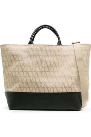 VALENTINO GARAVANI Toile Iconographe Canvas-Shopper