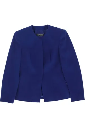 Giorgio Armani 2000 einreihige Jacke aus Wolle