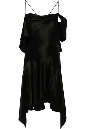 Givenchy Asymmetrisches Seidenkleid