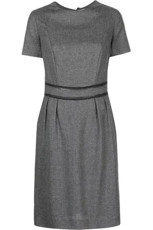 Saint Laurent Kleid mit Reißverschlussdetail