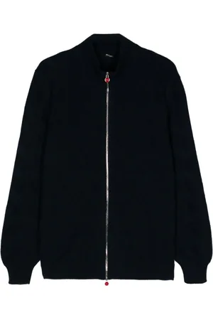 Kiton Cardigan mit Zickzackmuster