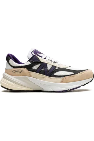 New Balance X Teddy Santis 990v6 "Made In USA - White/Black Plum" Sneakers