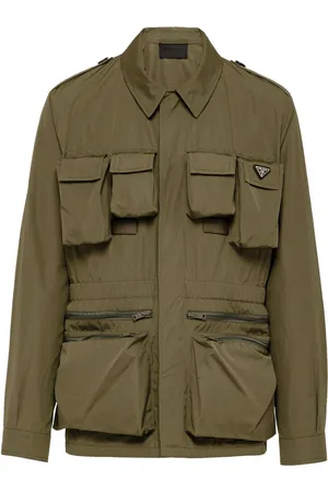 Prada Jacke im Military-Look