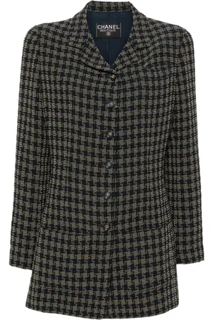 CHANEL 2000 Blazer aus Interlock-Gewebe