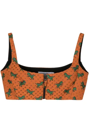 Dior Besticktes Cropped-Top