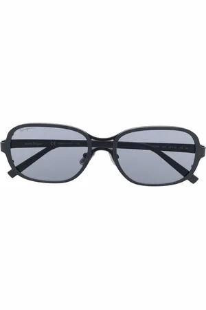 Salvatore Ferragamo Sonnenbrille mit ovalem Gestell
