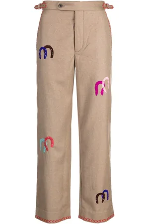 BODE Straight-Leg-Hose mit Hufeisen