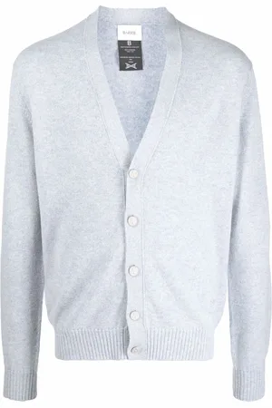 Barrie Kaschmircardigan mit Logo-Applikation