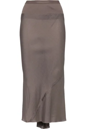 Rick Owens Drapierter Midirock