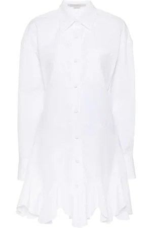 Stella McCartney Besticktes Popeline-Minikleid