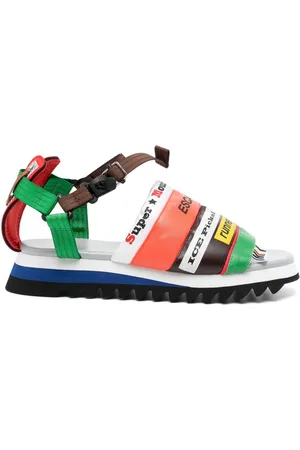 Kolor Sandalen im Patchwork-Look