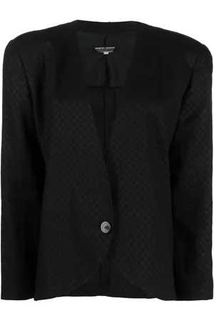 Giorgio Armani Karierter Blazer