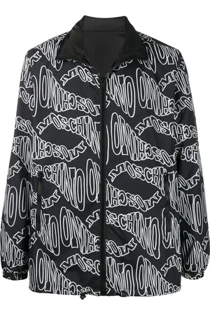 Moschino Wendbare Jacke mit Logo