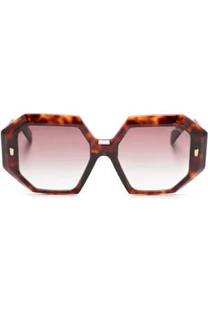 CUTLER & GROSS 9324 Sonnenbrille mit Oversized-Gestell