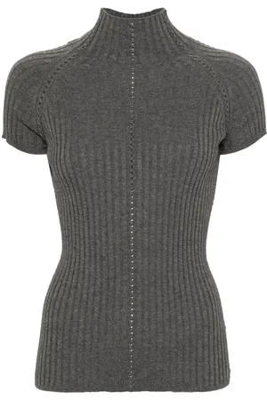Hermès 2010s geripptes Oberteil