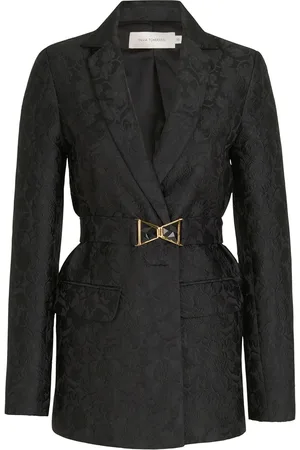 Silvia Tcherassi Geblümter Cuneo Jacquard-Blazer