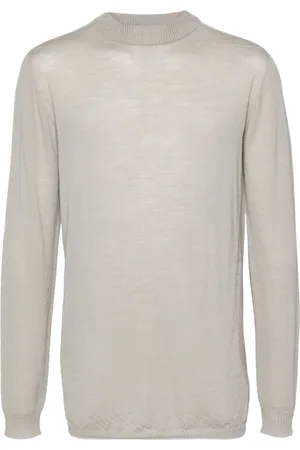 Rick Owens Fein gestrickter Level Lupetto Pullover
