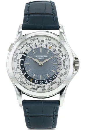 PATEK PHILIPPE 2000 pre-owned World Time 39mm