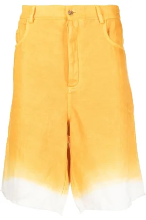 NICK FOUQUET Knielange Leinenshorts