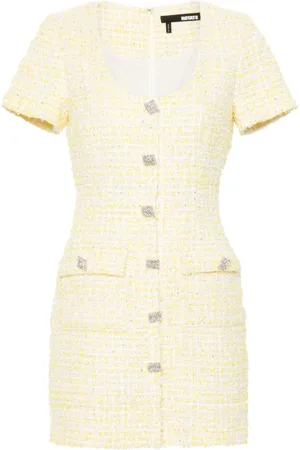 ROTATE Minikleid aus Bouclé