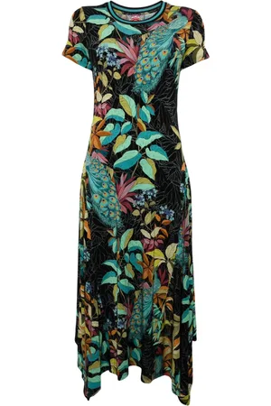 JOHNNY WAS Asymmetrisches Kleid