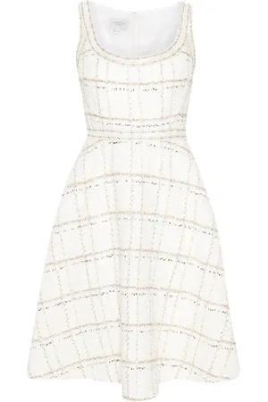 Giambattista Valli Ausgestelltes Bouclé-Kleid