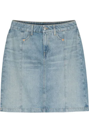 MARTINE ROSE Narrow Jeans-Minirock