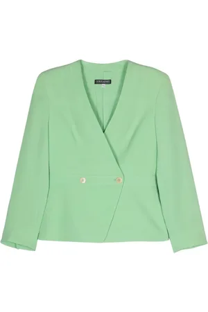 Giorgio Armani 1990s doppelreihiger Blazer aus Seide