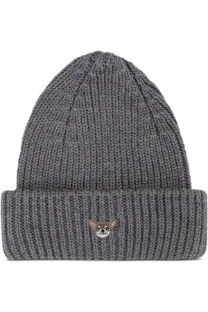 PELO FOUNDATION Beanie mit Hundeapplikation
