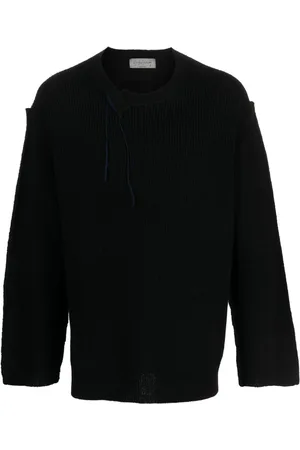 YOHJI YAMAMOTO Pullover mit asymmetrischem Kragen