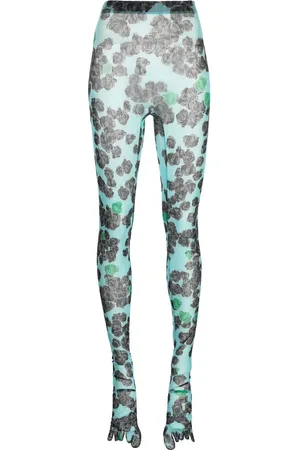 Natasha Zinko Pixel-Roses Leggings